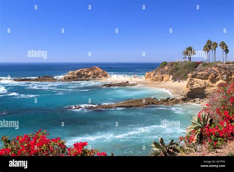 Treasure Island Park Laguna Beach California Stock Photo Alamy