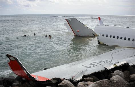 Lion Air Jet Hits Pole In Indonesia After Fatal Crash