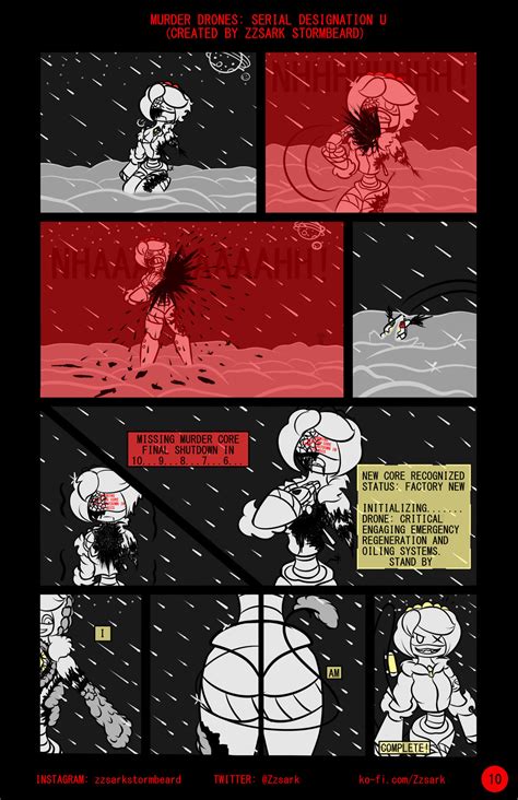 Murder Drones Serial Designation U Comic 10 By Zzsark On Deviantart