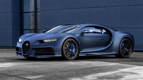 Bugattis Birthday Edition Chiron Sport Is Tangled Up In Blue
