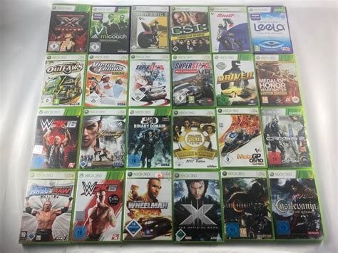 Microsoft Xbox 360 Lot Of 24 Games Catawiki