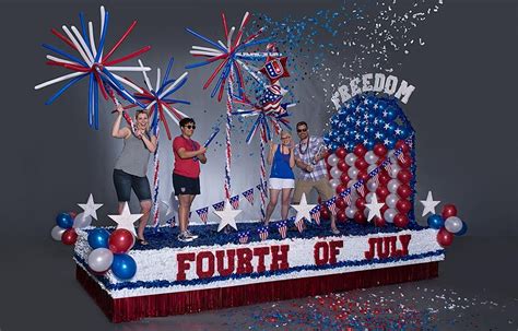 Complete Freedom Fourth Of July Parade Float Decorating Kit Parade