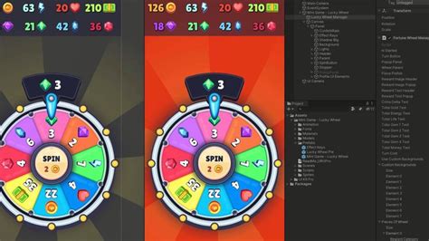 Lucky Wheel Wheel Of Fortune Mini Game Gui Tools Unity Asset