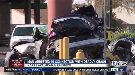 Man Arrested On Dui Hit And Run Charges After Deadly Crash In Las