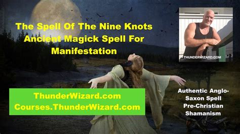 Spell Of The Nine Knots With Runes Authentic Pre Christian Magic