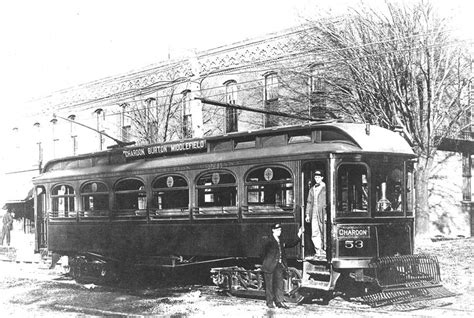 The First Cleveland And Eastern Interurban Cars Arrived In Late 1899 Or