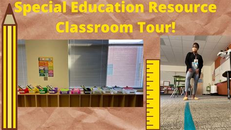 Special Education Resource Classroom Tour Youtube