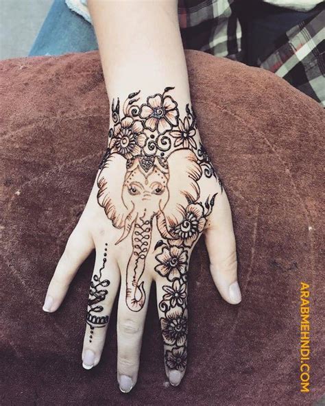 50 Ganesh Mehndi Design Henna Design October 2019 Henna Tattoo