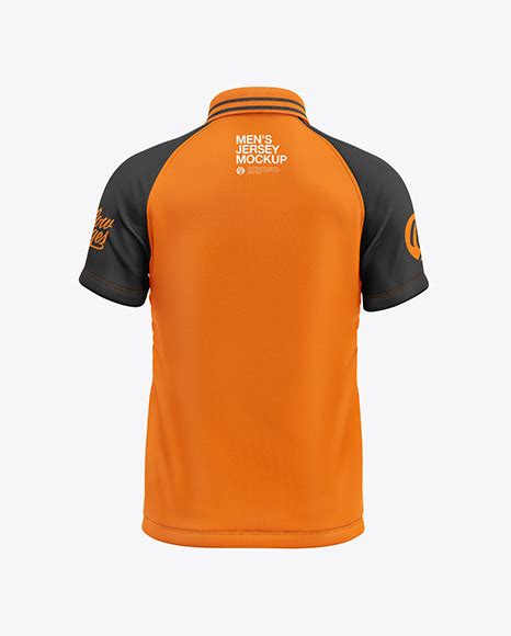 Download Men's Short Sleeve Polo Raglan Mockup in Apparel Mockups on Yellow Images Object Mockups