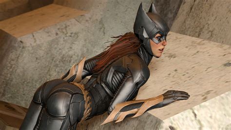 Rule 34 1girls 3d Ass Barbara Gordon Batgirl Batman Arkham Knight Batman Series Bent Over