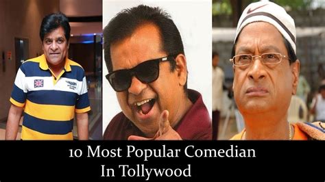 10 Most Popular Comedian In Tollywood Best Comedian In South Indian