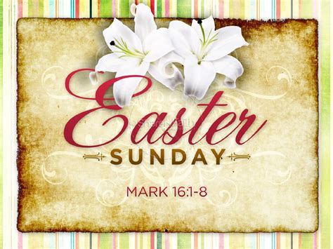 Easter Sunday Powerpoint Template Clover Media