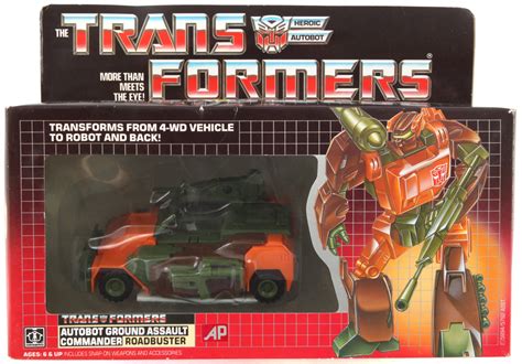 Deluxe Vehicles Roadbuster Transformers G1 Autobot
