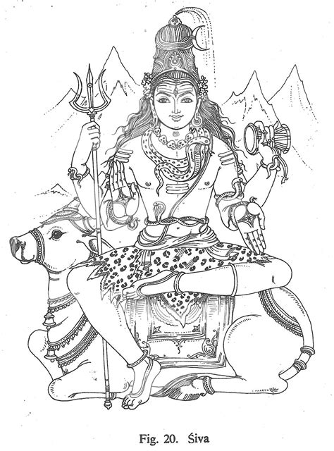 Pin By 究竟涅槃 On Hindu Gods Coloring Book Hinduism Art Hindu Art