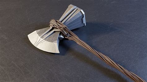 Stormbreaker Thor Weapon 3d Model Cgtrader