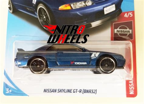 Hot Wheels Nissan Skyline Gt R Bnr Azul De En Mercado Libre
