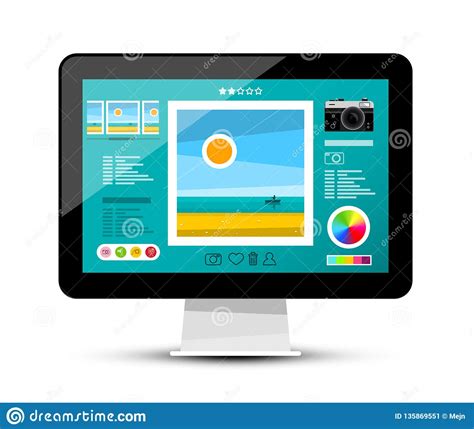Image and photo manipulation software designed to be used on computers that run windows. Web Gallery On Screen. Photo Editing Software On Computer ...