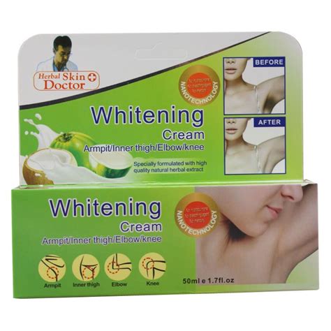 Aichun 50g Whitening Cream Body Dark Skin Armpit Knee Lightening Bikini