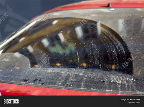 Dirty Car Window Rear Image And Photo Free Trial Bigstock