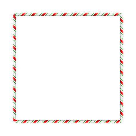 280 Candy Cane Border Clip Art Stock Illustrations Royalty Free