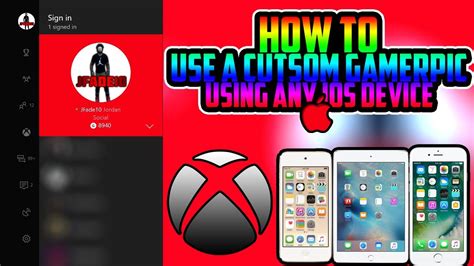 How To Upload Any Picture As Your Xbox Live Gamerpic With Any Ios