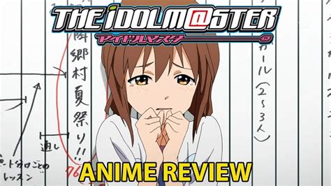 The Idolmaster The Idolmaster Anime Review Youtube