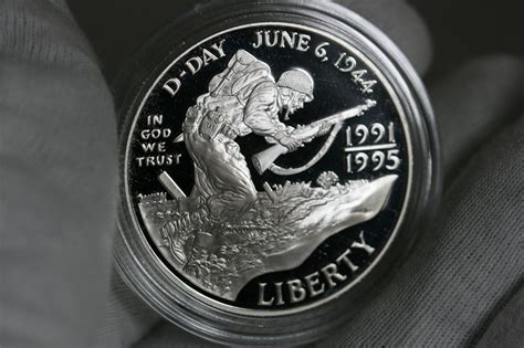1991 1995 Proof World War Ii 50th Anniversary Commemorative Silver