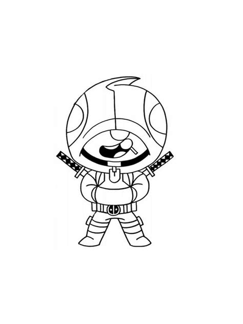 Coloring pages the character of leon from the popular game brawl stars. Free Brawl Stars Leon coloring pages. Download and print ...