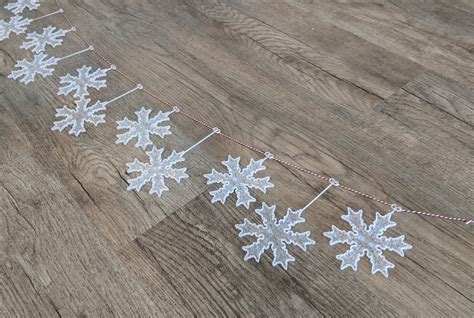 Snowflake Garland By Rocketengineerbyday Download Free Stl Model