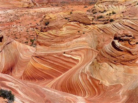 Petrified Sand Dunes On The Border Of Utah And Arizona Escalante