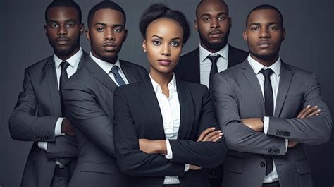 Premium Ai Image Black Young Professionals Are Using Their Talents