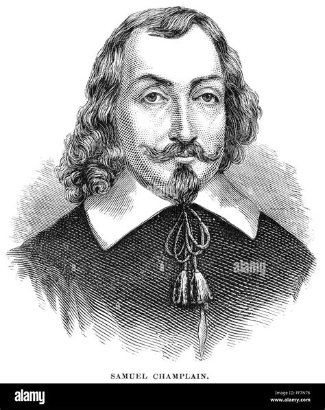 Samuel De Champlain N1567 1635 El Explorador Francés En América Del