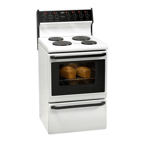 Defy Dss 493 600 Series Kitchenaire Electric Stove White Luckys