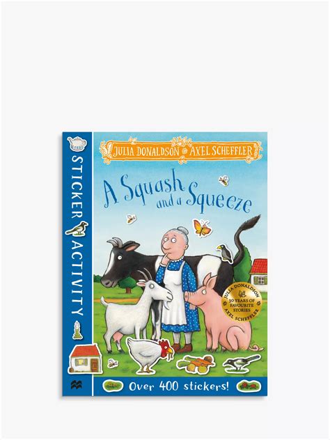 A Squash And A Squeeze Kids Sticker Book