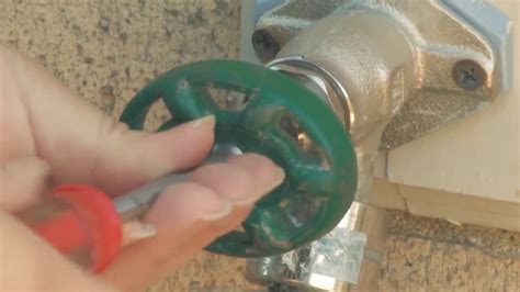 Fixing An Outdoor Faucet Youtube
