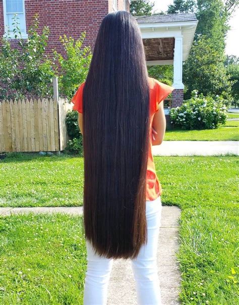 Long Straight Black Hair Long Silky Hair Long Dark Hair Super Long