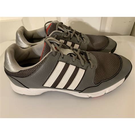 Adidas Adidas Tech Response 40 Gray White Spiked Golf Shoes Grailed