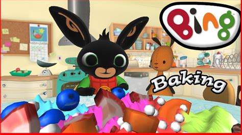 Bing Baking Play And Decorate Colorful Cakes Bing Bunny Gameplay