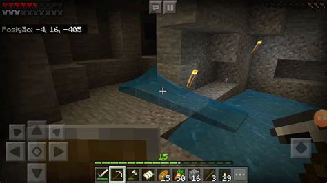 minecraft minerando numa caverna ep2 youtube