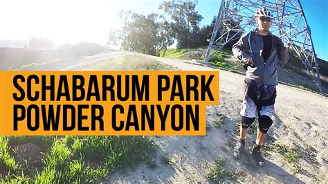Schabarum Park Powder Canyon Mountain Biking 60fps Youtube