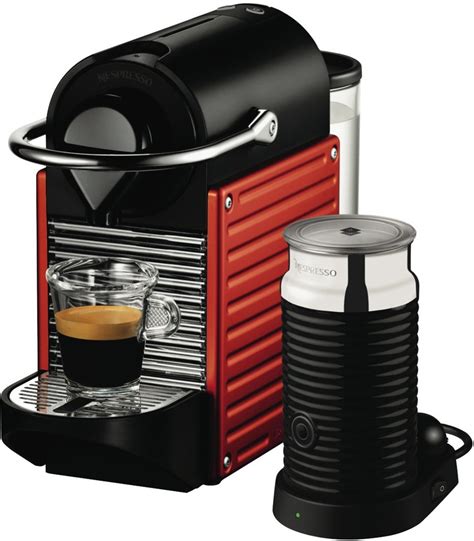 Now, you need to lock the coffee maker. Nespresso BEC400XR Breville Pixie Capsule Machine $189 ...