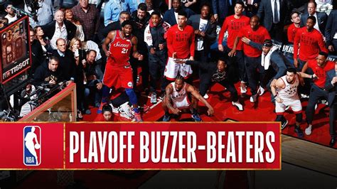 best playoff buzzer beaters from the last 5 seasons 🚨 tissotbuzzerbeaters youtube