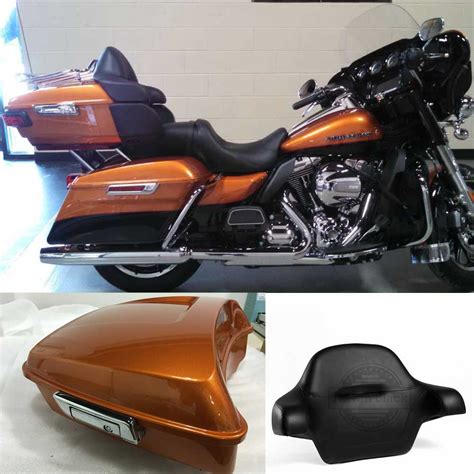 Adding a harley davidson tour pack to your motorcycle provides several great benefits. Amber Whiskey Chopped Tour Pak Backrest Pack For Harley ...