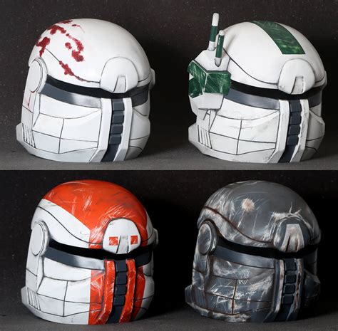 Commando Helmets Inspired By Republic Commando Wicked Armor