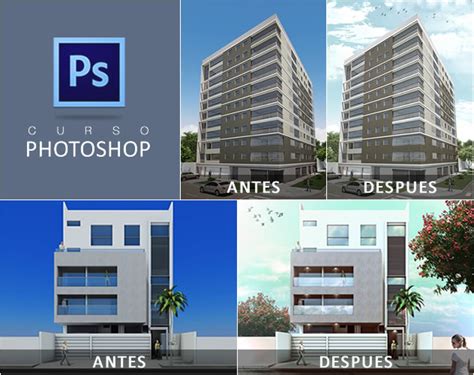 Curso Photoshop Arquitectónico Vistas 3d Lima Perú Video 3d
