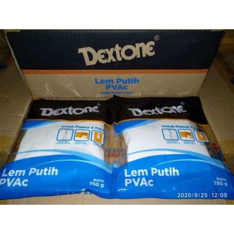 Jual Dextone Lem Gram Lem Putih Pvac Bahan Untuk Kertas Shopee