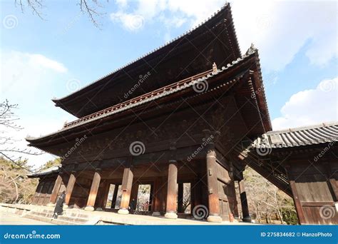The Gate Of Nanzenji Temple In Kyoto Japan Stock Photo Image Of