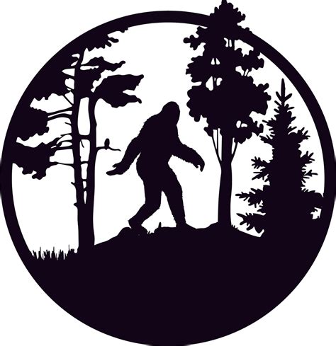 Bigfoot Circle Metalsignscanada