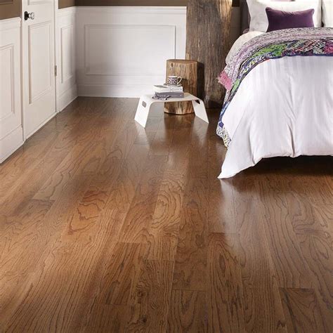 Red oak has a narrow but on average, prefinished wood costs around $2 more per square foot than unfinished wood, but it is less. Shop Pergo MAX 5.36-in W Prefinished Oak Locking Hardwood ...