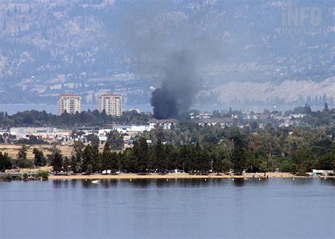 Fire burning at penticton landfill now under control. UPDATE: Fire crews extinguish camper fire in Penticton | iNFOnews | Thompson-Okanagan's News Source